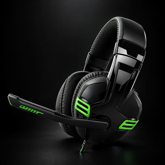 Headset Gaming Computer Headset Subwoofer Gaming Headset with Microphone