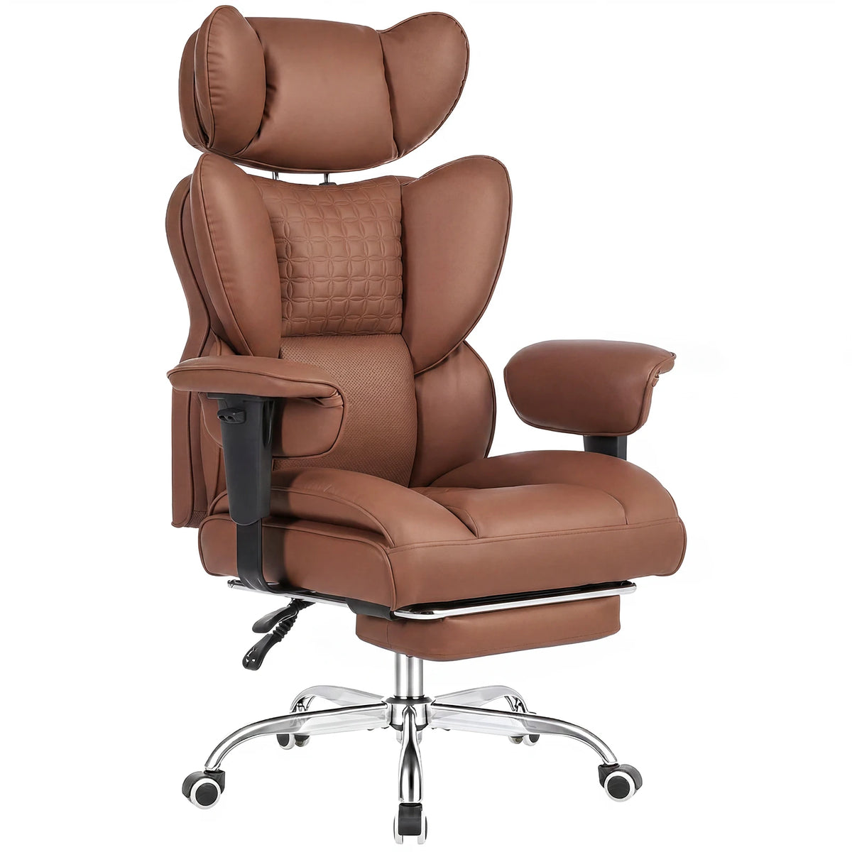 JHK Ergonomic PU Leather Gaming Chair with Footrest