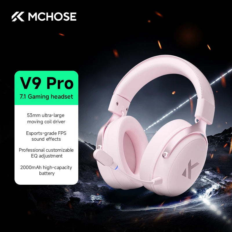 MCHOSE V9 Pro Wireless Headset