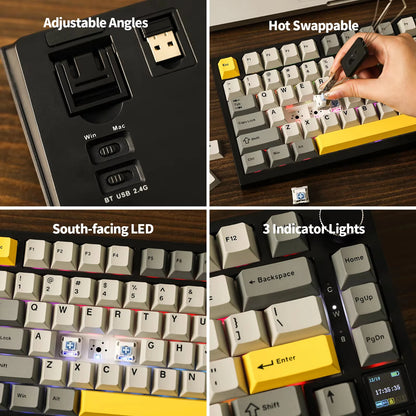 Ajazz AK820 Pro 75% Mechanical Keyboard