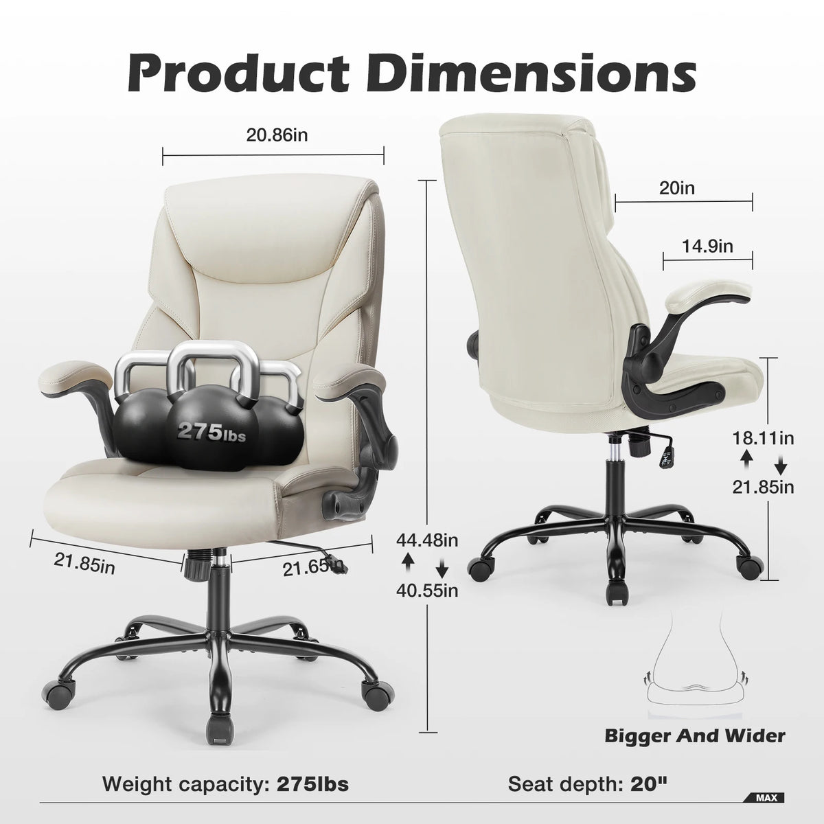 JHK Ergonomic Rocking Gaming Chair
