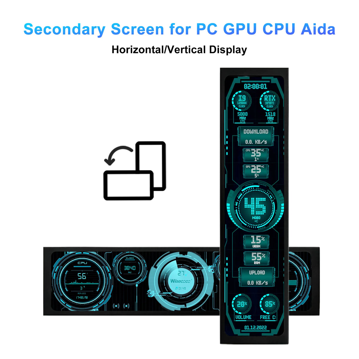 Portable Strip Monitor for PC/Raspberry Pi