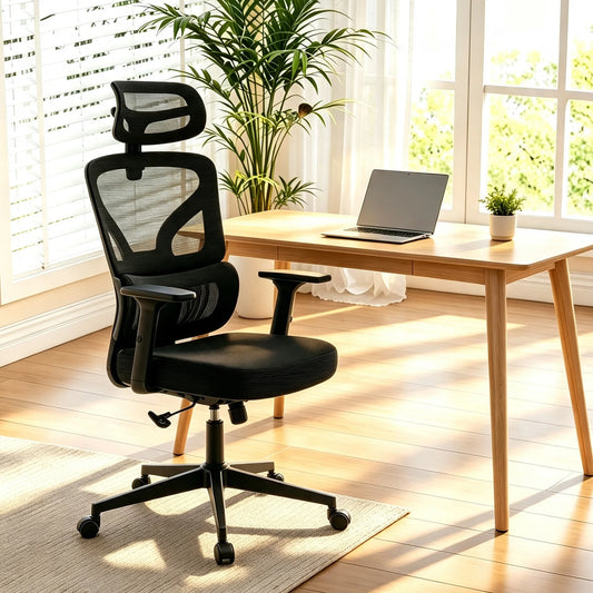 Ergonomic Mesh Office Chair – High Back Reclining